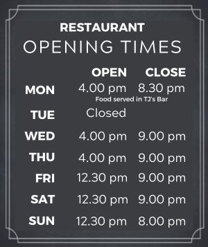 The Lime Kiln Opening Times